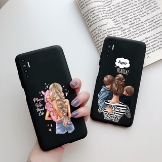 เคสโทรศัพท์มือถือ ซิลิโคน TPU นิ่ม แบบป้องกัน ลาย Tecno Camon 17P 18 18P 18T แฟชั่นสําหรับแม่ และเด็ก