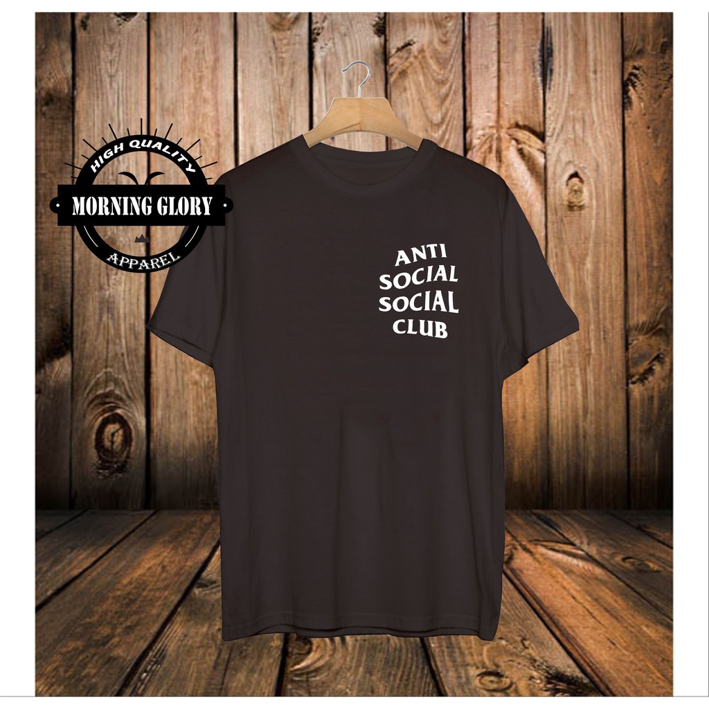 ANTI SOCIAL SOCIAL CLUB เสื้อยืด distro ป้องกันการพิเศษสําหรับผู้ชาย |  Shopee Thailand