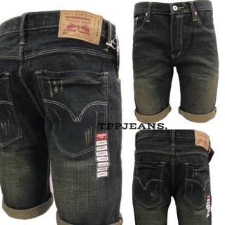 TPPJEANS Mens’S Shorts กางเกงยีนส์ขาสั้นชาย สีฟอกสนิม Size28”-36”