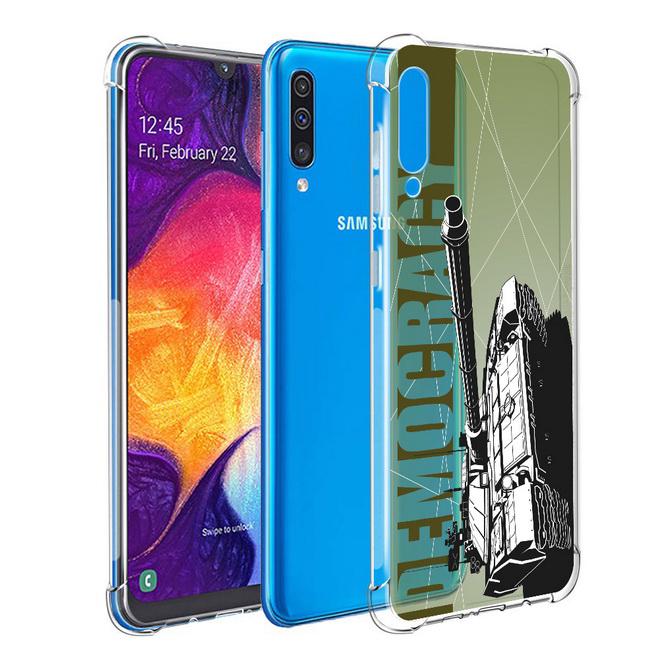 เคส สำหรับ Samsung Galaxy A50 War Series 3D Anti-Shock Protection TPU Case [WA001]