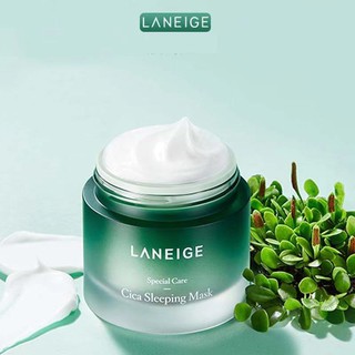 LANEIGE Water Sleeping Mask 70ml/ LANEIGECica Sleeping Mask 60ml ลาเนจ สลีปปปิ้งมาร์ส[มาส์กหน้า].EXP:2025