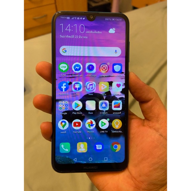 Huawei y7 pro 2019 มือสอง