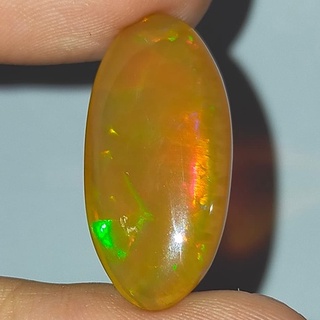 พลอย โอปอล เอธิโอเปีย ธรรมชาติ แท้ ( Natural Opal Ethiopia ) หนัก 8.83 กะรัต