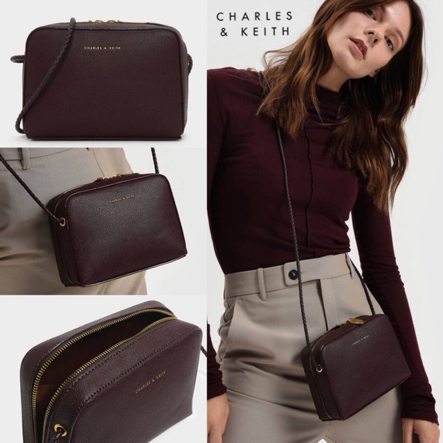charles & keith classic small crossbody bag
