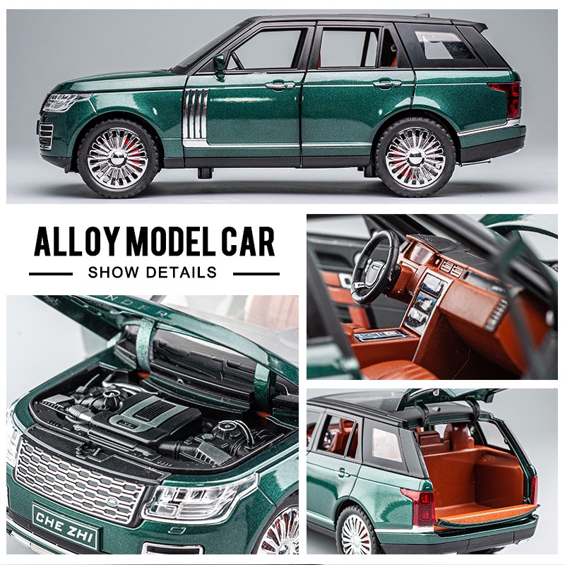 Diecast 124 Land Rover RANGE ROVER SUV Car Models Alloy Diecast Toy ...