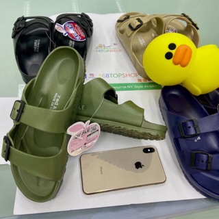 Red Apple [BG2562 2 สาย รองเท้าแตะแบบสวมชาย/หญิง ถูกสุดในไทย] ส่ง 23บ size 36-45 Unisex Vintage Sandals เรดแอปเปิ้ลแท้