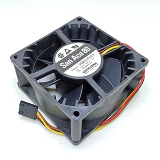 Sever fan 80mm NEW for SANYO DENKI SAN ACE 9G0812P1G13 12V 1.1A 8038 80mm 8CM high air volume 4PIN PWM cooling fan