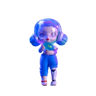 Laura Cyberpunk Blind Box Toys Surprise Box Caixa Surpresa Tide Play Figurines Anime Figures Cute Model Girls Christmas