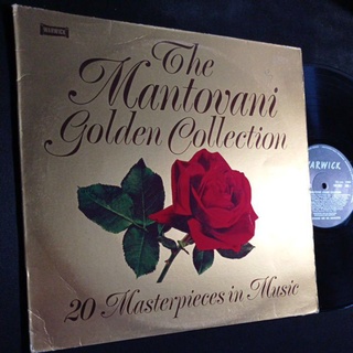 แผ่นเสียง 12 นิ้ว 20 เพลง บรรเลง ยอดนิยม The Mantovani Golden Collection