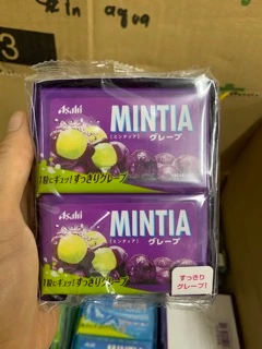 [1 ชิ้น] รสใหม่! ลูกอมยอดฮิตในญี่ปุ่น Asahi Mintia Sugarless ลูกอมไม่มีน้ำตาล ดับกลิ่นปากไม่อ้วน