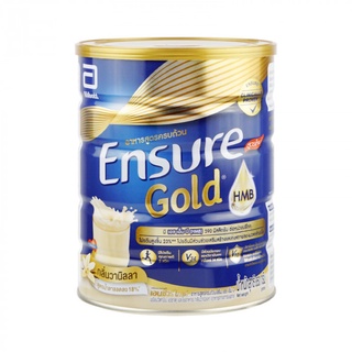 $$Ensure Gold เอนชัวร์ โกลด์ *โฉมใหม่* รสวนิลาและ รสกาแฟ อาหารสูตรครบถ้วน โปรตีน HMB สูง ขนาด 400 กรัม ชนิดผง