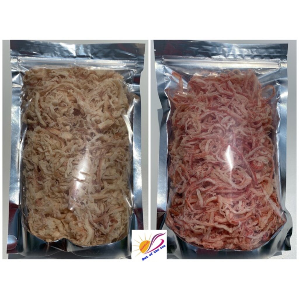 หมึกหยองหิมะ หยองเชอร์รี 🦑 แพ็คสูญญากาศ 200 กรัม เนื้อนุ่ม หวานหอม