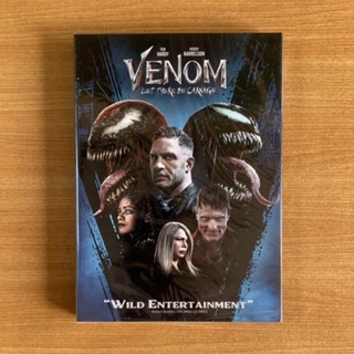 DVD : Venom Let There Be Carnage (2021) เวน่อม ศึกอสูรแดงเดือด [มือ 1 ปกสวม] Tom Hardy / Marvel ดีวีดี