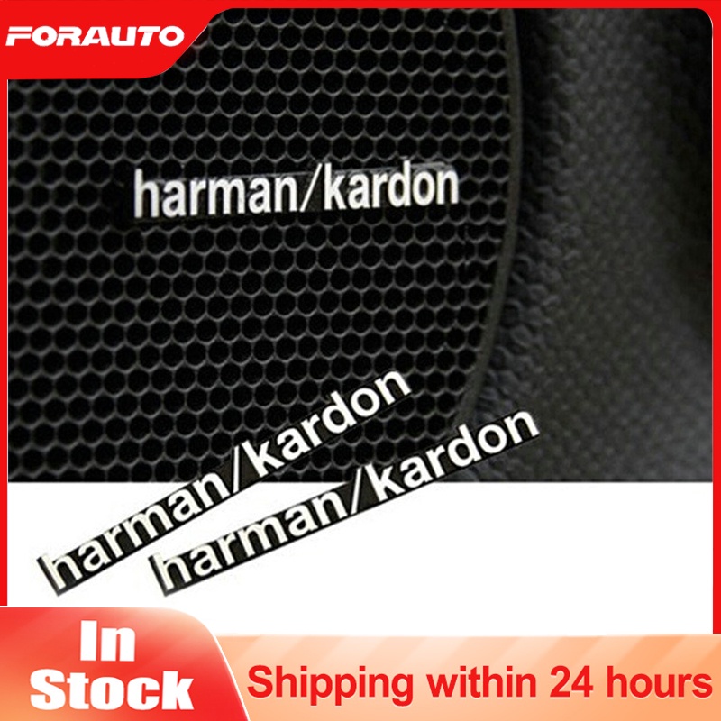 [📣ส่งไว มีCOD] ติดฉลากเครื่องเสียงรถยนต์ Harman Kardon ดัดแปลงโลโก้ดัดแปลงลำโพง