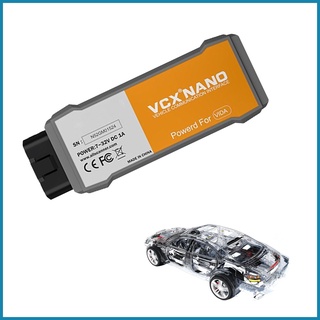 เครื่องสแกนเนอร์วินิจฉัยรถยนต์ OBD2 2014D VXDIAG USB OBD2 ชิปเต็ม 4 ภาษา