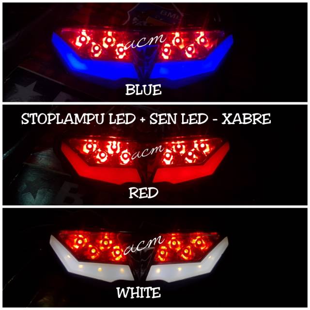 ไฟ LED 3 IN 1 YAMAHA XABRE, VIXION R / LED STOPLAMP SHARK POWER XABRE VIXION R