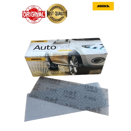 MIRKA Autonet ทรายไร้ฝุ่น 70x198mm (P120/P400)