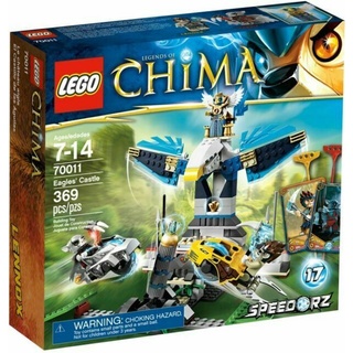 AUTH Lego Legends of Chima 70011 369 pcs Speedorz Eagles Castle