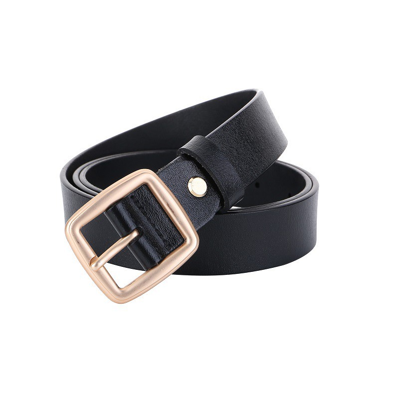 Ready stock Autumn and winter leather girdle ladies fashion allmatch