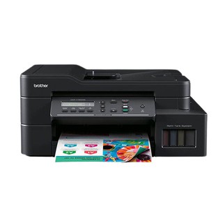 เครื่องปริ้น Brother DCP-T720DW Ink Tank Wi-Fi / Print / Copy / Scan พิมพ์ 2 หน้าอัตโนมัติ พร้อมหมึกแท้ 1 ชุด / Earth