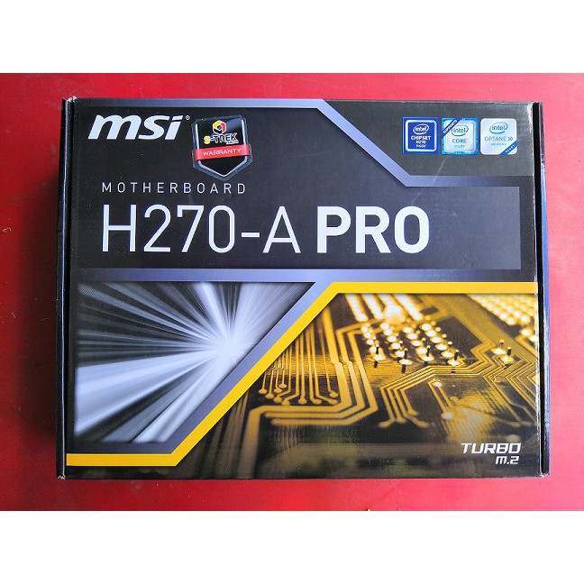 Mainboard MSI H270-A-PRO PCIE 6 slot ของใหม่ไม่เคยผ่านไฟ