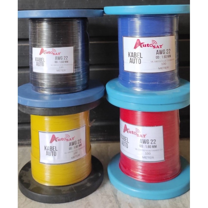 ทองแดงบริสุทธิ์ สายไฟไฟเบอร์เดี่ยว AWG 22