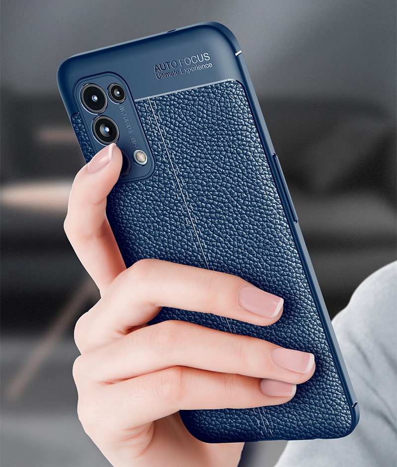 สําหรับOppo Reno 5 5G 4G ShockProofยางSlim TPUหนังปกหลัง - รูปที่ 4