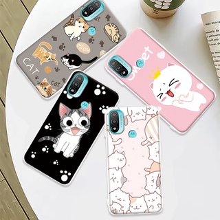 เคสโทรศัพท์มือถือ ซิลิโคน TPU แบบนิ่ม ลายการ์ตูนน่ารัก สําหรับ Moto E20 E30 E40