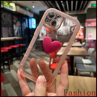 เบาะลม เปลือกโปร่งใส compatible for case Apple 13 เคสไอโฟน11 รักสามมิติ เคส iphone 12 Pro max เคสไอโฟน13 caseiPhonexs max เคสiXR เคสไอโฟน7พลัส เคสi11 8 plus เคสไอโฟนse2020 caseiPhone11promax เคสiPhonexr soft caseiPhone