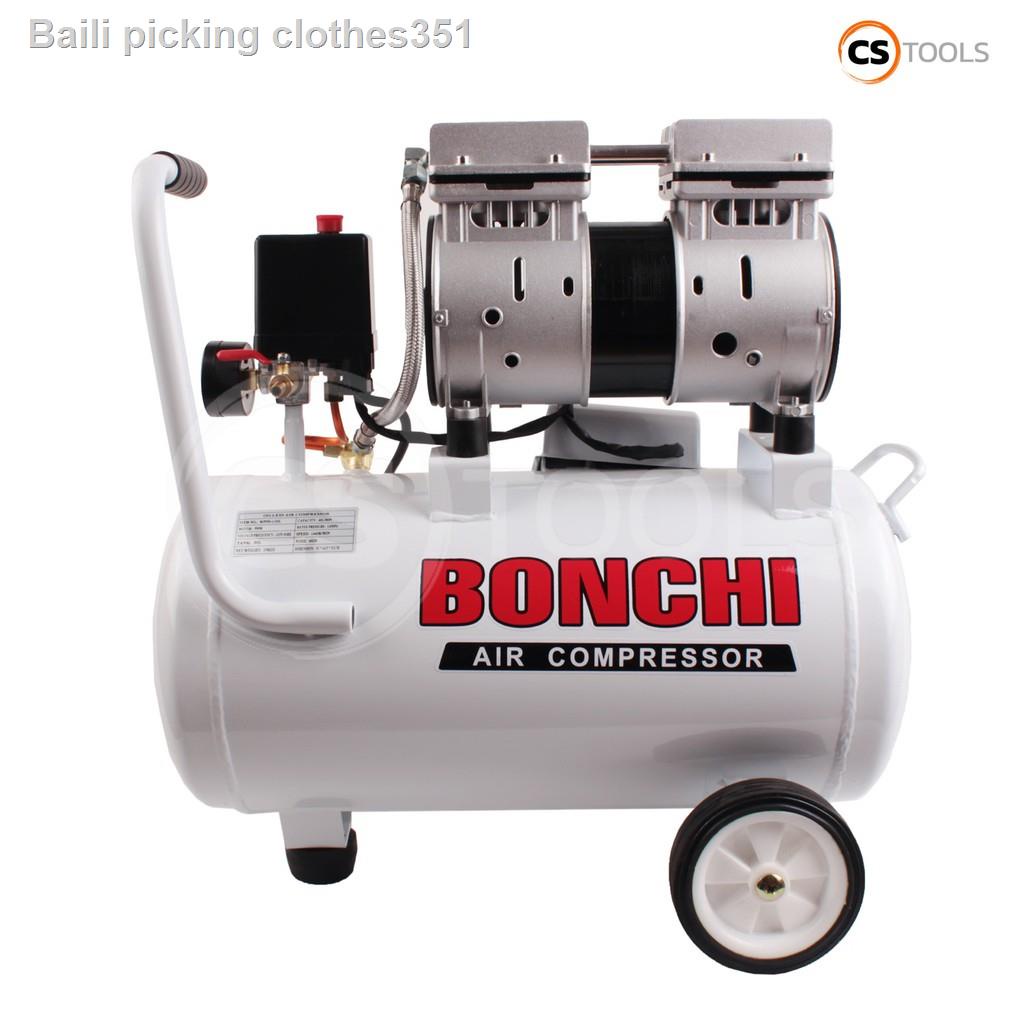๑♘BONCHI ปั้มลมออยล์ฟรี ปั้มลม 30 ลิตร ปั้มลมไฟฟ้า เครื่องมือช่าง ถังลม ...