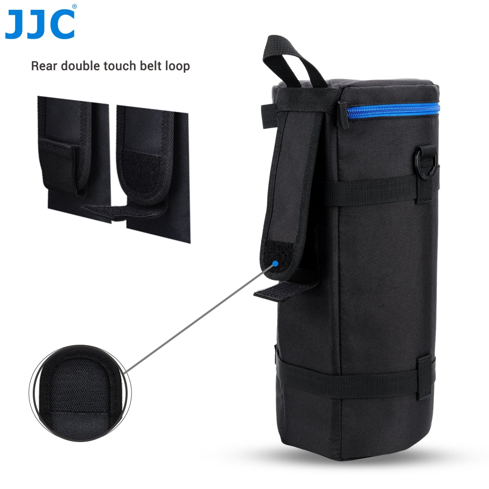 JJC DLP-8II กระเป๋าใส่เลนส์เทเลโฟโต้, กระเป๋าป้องกันเลนส์กล้อง DSLR สำหรับ Sony FE 200-600mm F5.6-6.3 G OSS / Tamron SP 150-600mm F5-6.3 Di VC USD G2 / Sigma 150-500mm F5-6.3 DG OS HSM / Sigma 150-600mm f/5-6.3 DG OS HSM | C
