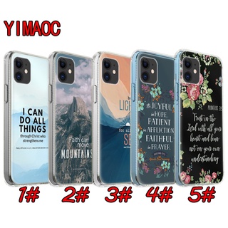 เคสโทรศัพท์มือถือนิ่ม พิมพ์ลายท่อนพระคัมภีร์ไบเบิล สําหรับ Realme 3 Q 5 5i 5s 6 6i 7 Pro 7i C11 C12 C15 32POY