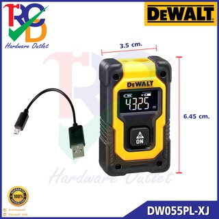 DeWALT เลเซอร์วัดระยะ 16 เมตร รุ่น DW055PL รับประกัน 3 ปี