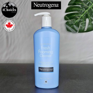 นูโทรจีนา โฟมล้างหน้า Neutrogena® Fresh Foaming Cleanser 283 ml เมคอัพรีมูฟเวอร์ make-up remover and cleanser in one