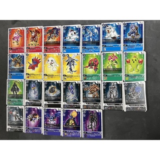DIGIMON CARD GAME แยกใบ ภาษาญี่ปุ่น EX01 ระดับ C