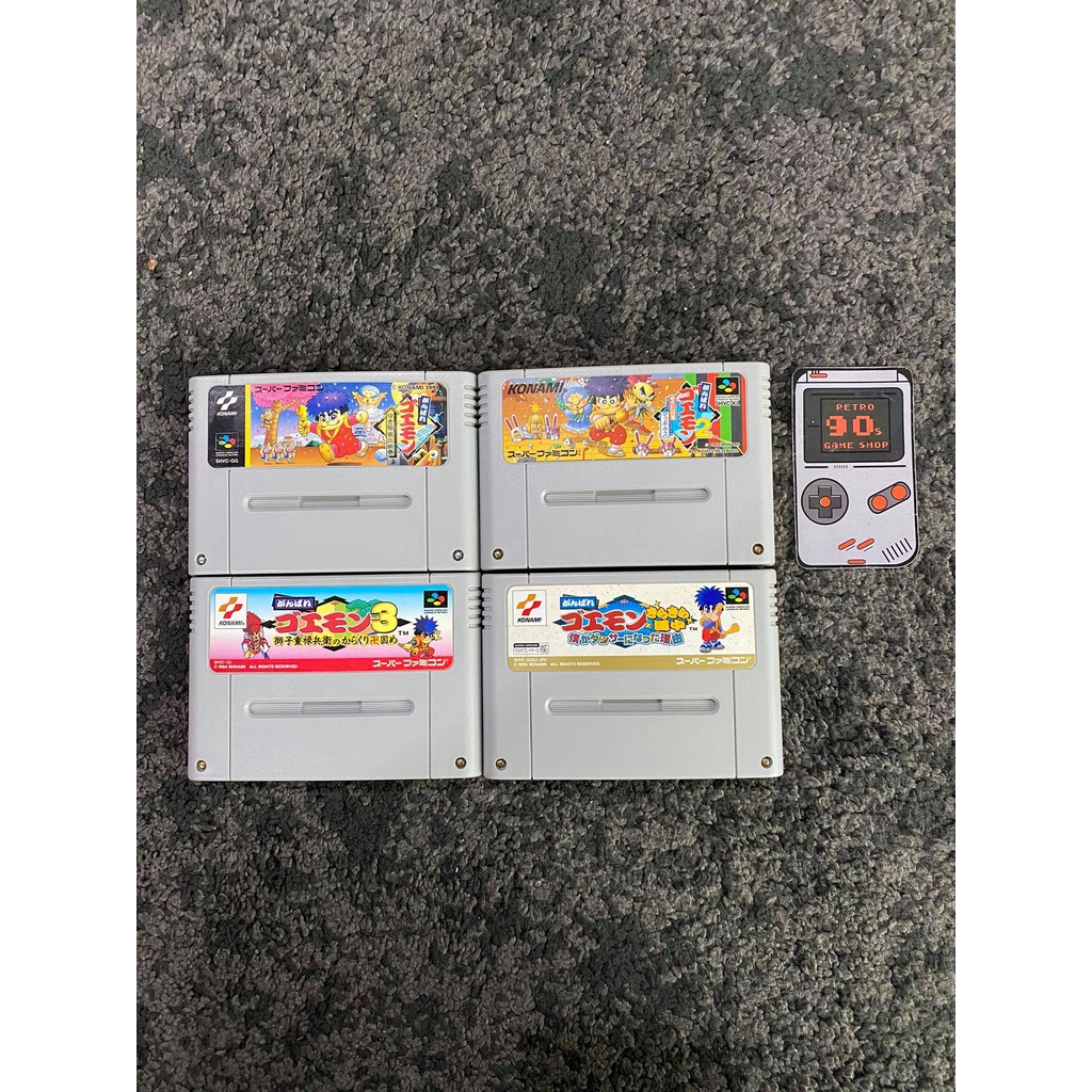 Konami Cartridge Super Famicom Ganbare Goemon  /Japan