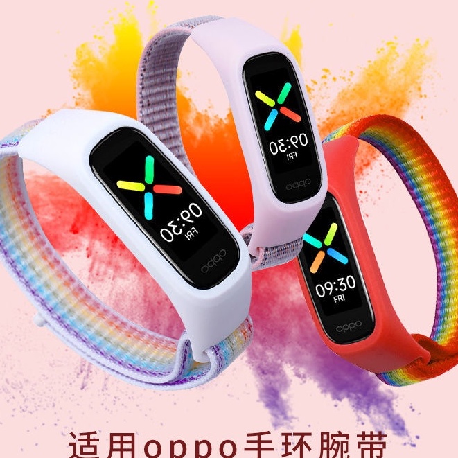 สายนาฬิกาข้อมือไนล่อน สําหรับ OPPO band EVA Edition smartwatch Sport