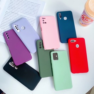 1-5 ออปโป้ A78 A58 เคส สีพาสเทลกำมะหยี่ รุ่นoppo A78 A58 A17 A17K A57 A77 A77S A57 4G Reno7Z Reno8Z A31 A53 A15 A15S A37