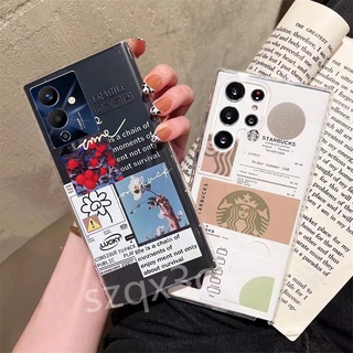 เคสโทรศัพท์ Infinix Note 12 Pro 5G /Note 12 Pro 4G /Note 12 G96 /Note 12 G88 /Note 11 Handphone Silicone Casing Fashion Label Pattern Softcase Shockproof Clear TPU Back Cover เคส Infinix Note 12 G96