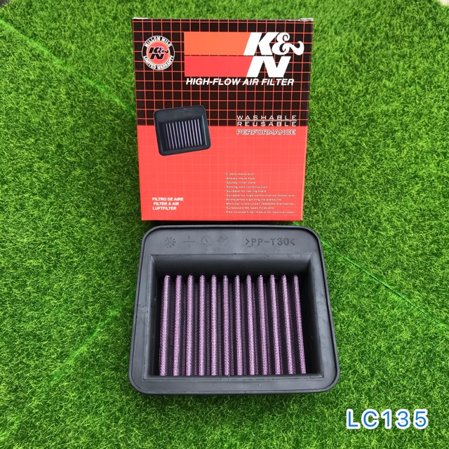 K&N RACING AIR FILTER Y15ZR LC135 NVX155 NMAX155 VARIO150 PCX150 R15 V3 MT15 XMAX250 XMAX300 SYM VF3