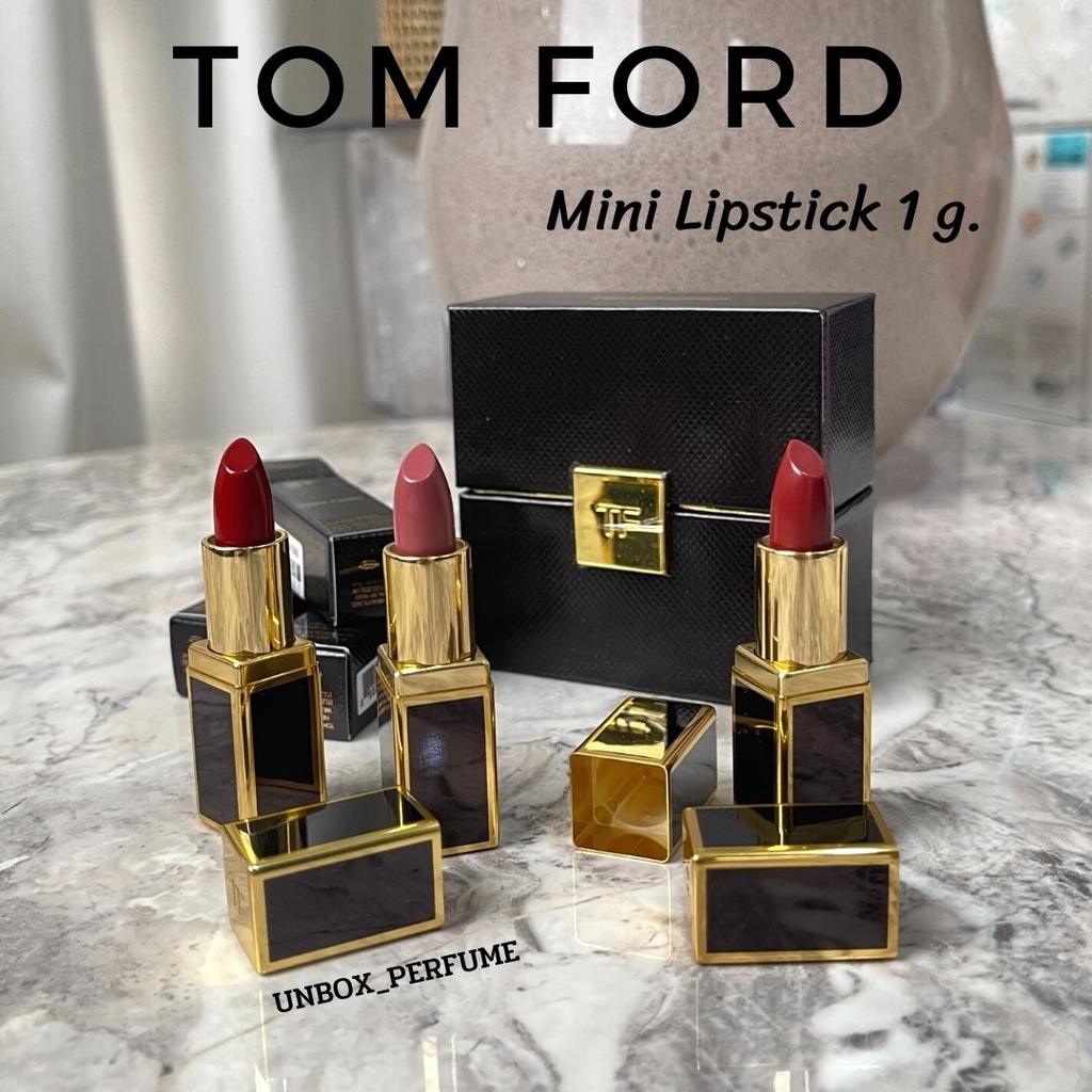 Tom Ford mini lipstick พร้อมส่ง Vial Sample miniature น้ำหอมจิ๋ว | Shopee  Thailand