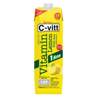 ซีวิท รสเลม่อน และ รสส้ม ขนาด 1000ml บิ๊กแพ็ค 1L เครื่องดื่มวิตามินซี C-VITT BIGPACK VITAMIN LEMON 1 ลิตร