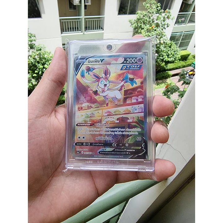 [Pokemon] นิมเฟีย V ระดับ SR AA [s6aT] ชุดอีวุยฮีโร การ์ดโปเกม่อน ภาษาไทย Pokemon Trading Card Game แถมกรอบแม่เหล็กฟรี