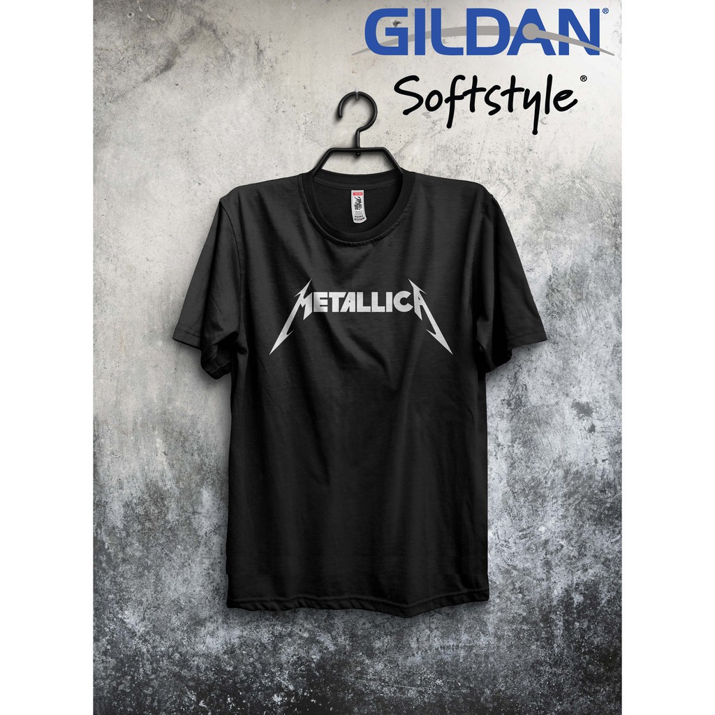 เสื้อยืดวง Gildan metallica polyflex - KHEY OLD SHOP