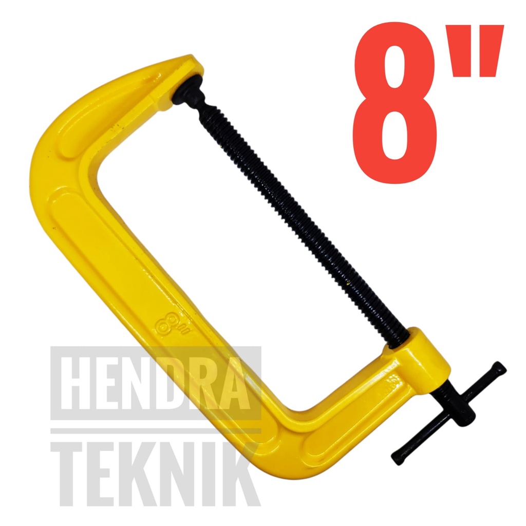 C CLAMP 8 INCH G CLAMP 8 INCH CLAMP G 8 DIM CLAMP 20CM WELDING CLAMP C CLAMP 8IN IRON CLAMP 200MM