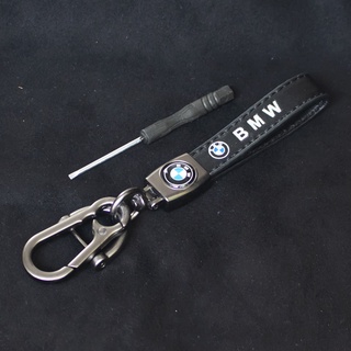 พวงกุญแจรถยนต์ หนัง PU เกรดสูง 1 ชิ้น สําหรับ BMW E61 E90 E82 E70 E71 E87 E88 E89 X5 X6