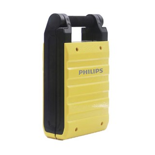 Philips โคมไฟแบบพกพา ชาร์จได้ ฟิลิปส์ Floodlight BGC110 LED 10W สีเหลือง (แสงขาว)