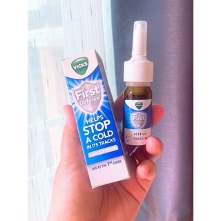 ของแท้100%พร้อมส่งที่ไทย💊 สเปรย์บรรเทาอาการหวัด Vicks First Defence Nasal Spray หยุดเชื้อโรคหวัดในระยะเริ่มต้น