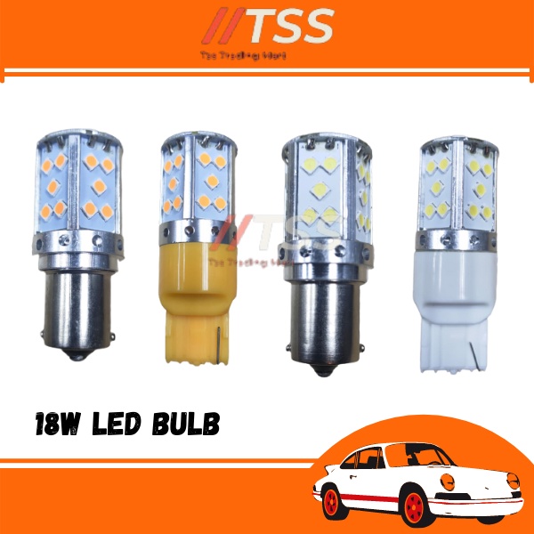 T20 1156 p21w ไฟเลี้ยว LED รถยนต์ Canbus Anti-strobe ไฟเลี้ยวด้านหลังหลอดไฟ