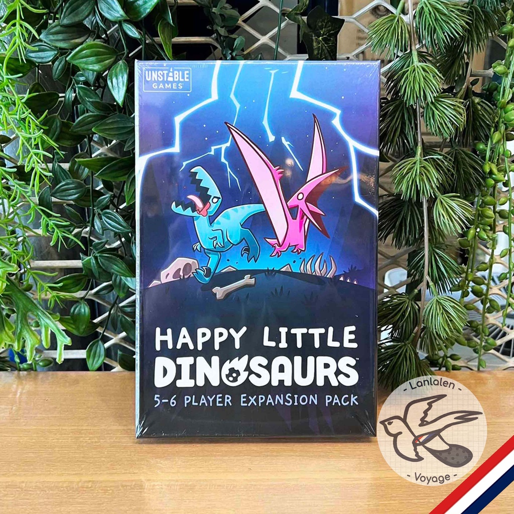 [ของแท้][สินค้าขายดี] Happy Little Dinosaurs/ 5-6 Players Exp/Peril of Puberty/Dating Disasters/Hazards Ahead - รูปที่ 3
